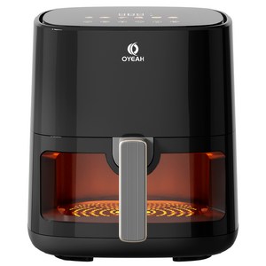 OYEAH 저소음 에어프라이어 5.0L 시각화 대용량