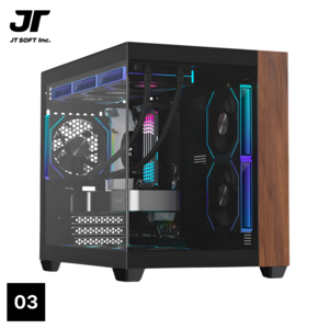 제이티 우드감성PC l WOODISM (무선), WIN11 Home, 1TB, 32GB, 지포스 RTX 5060, [INTEL] i5-14600KF
