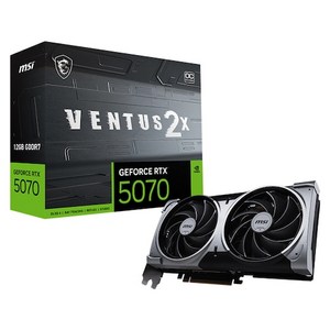 MSI 지포스 RTX 5070 벤투스 2X OC D7 12GB 투팬