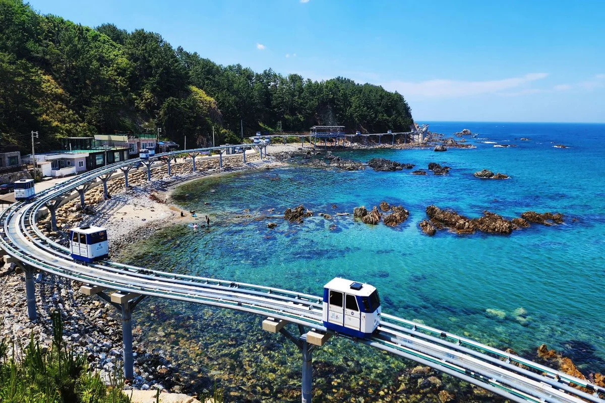 죽변해안스카이레일 - 울진여행 여행