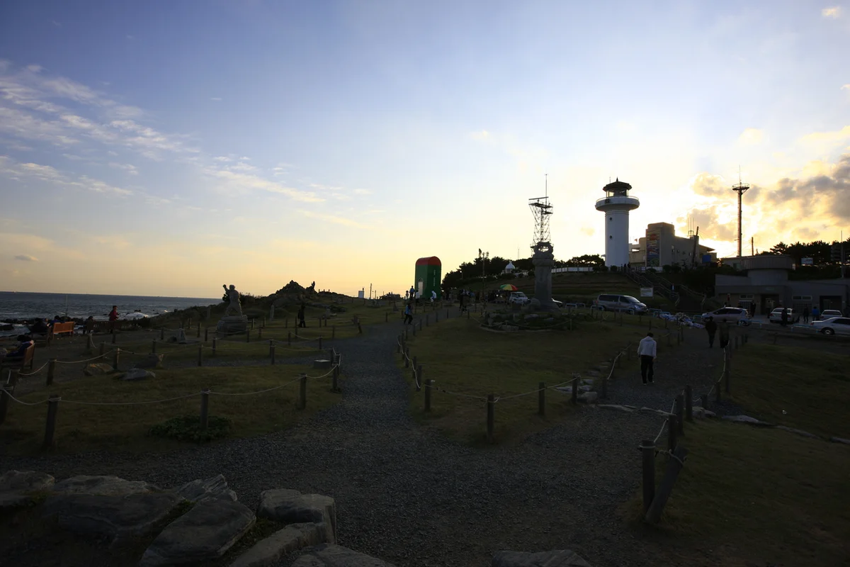 간절곶 공원 야경 - 울산 여행