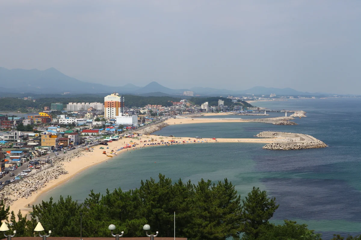 등대해수욕장 - 속초시 여행